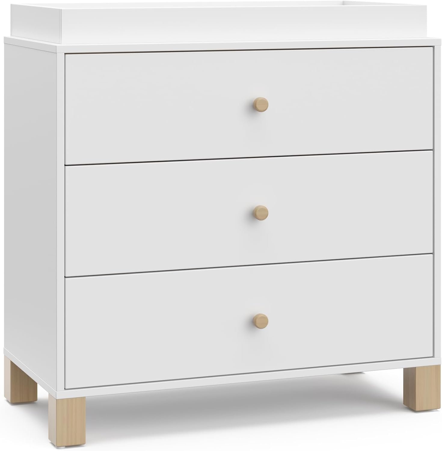 Storkcraft California Dresser, 6-Drawer, Olive/Driftwood - 画像 (18)