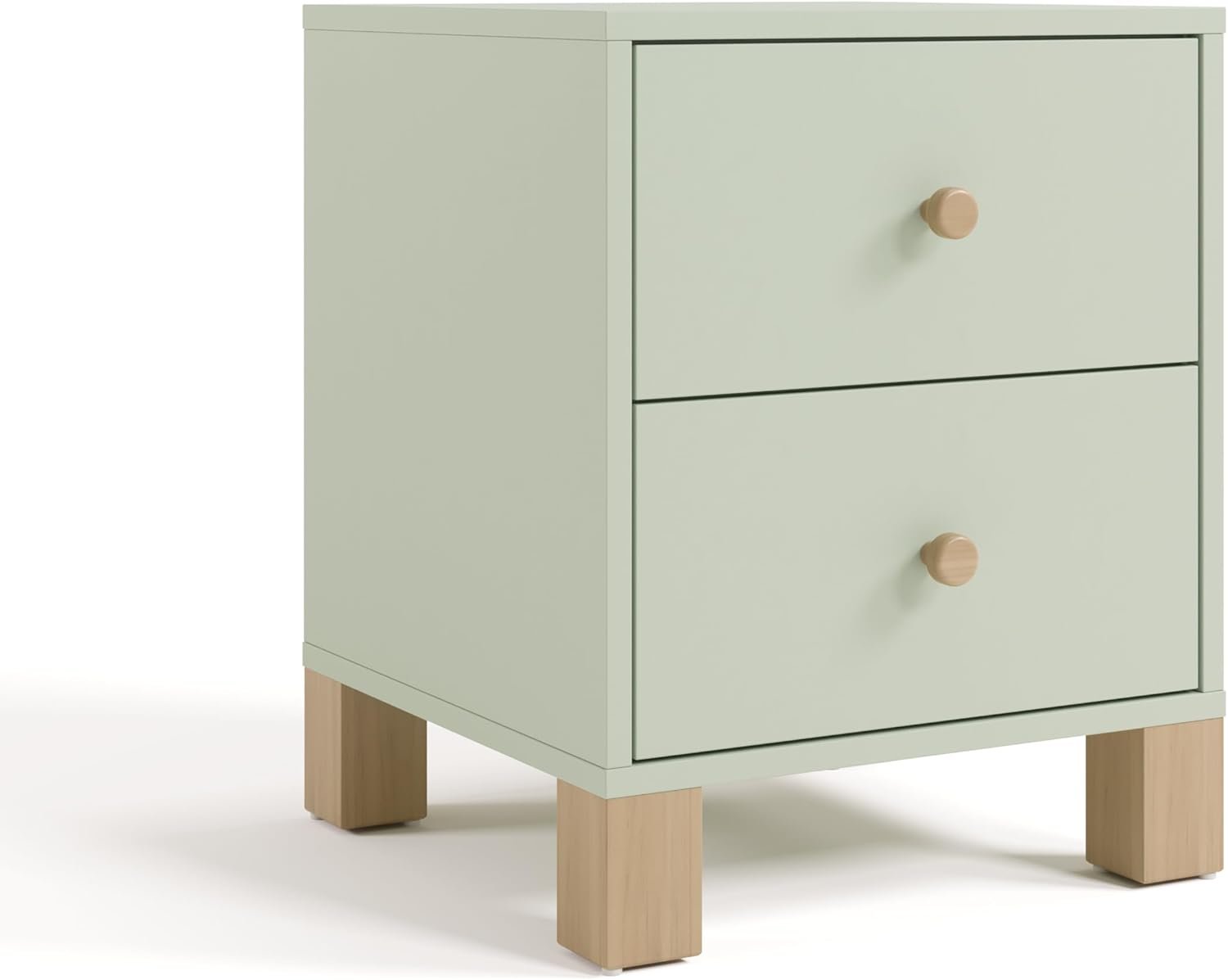 Storkcraft California Dresser, 6-Drawer, Olive/Driftwood - 画像 (13)