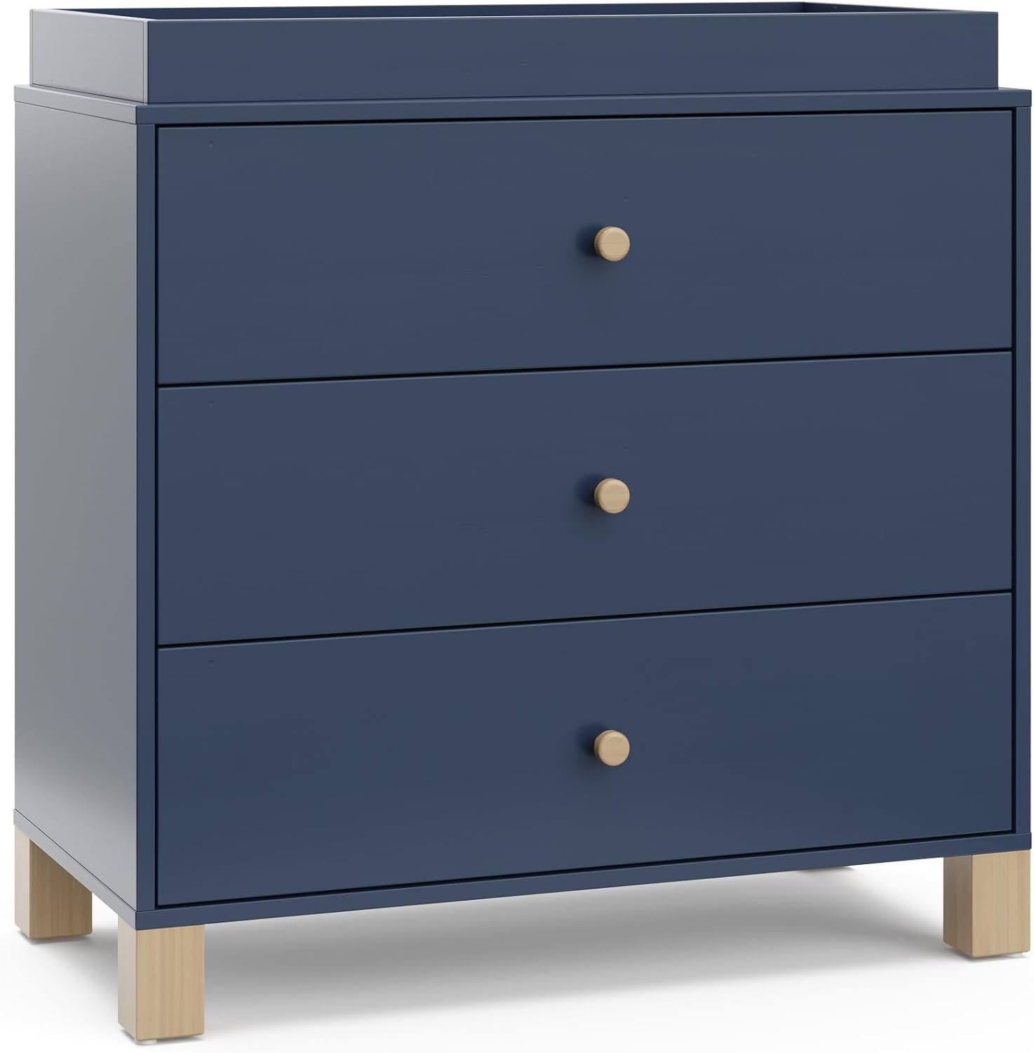 Storkcraft California Dresser, 6-Drawer, Olive/Driftwood - 画像 (6)