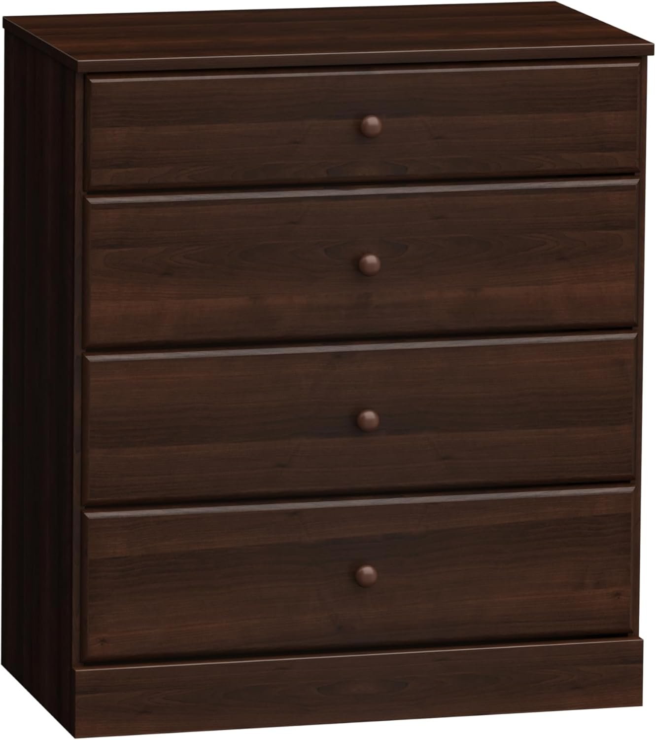 Prepac Rustic Ridge Dresser, 5-Drawer, Black - Image 9