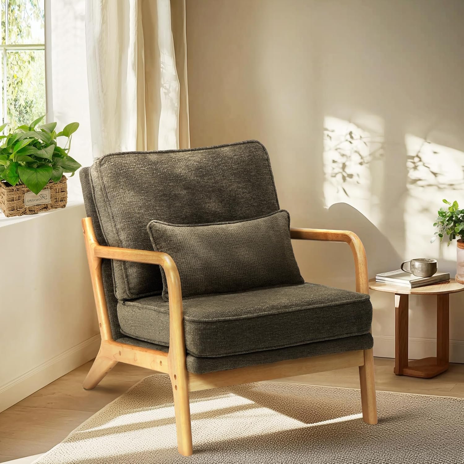 COLAMY Accent Chairs, 2-Pack, Blue - Image 6