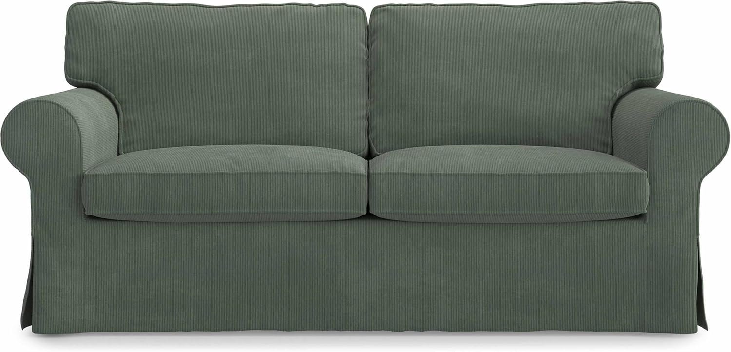 MASTERS OF COVERS Ektorp 3-Seat Sofa Cover, Cream - Image 7